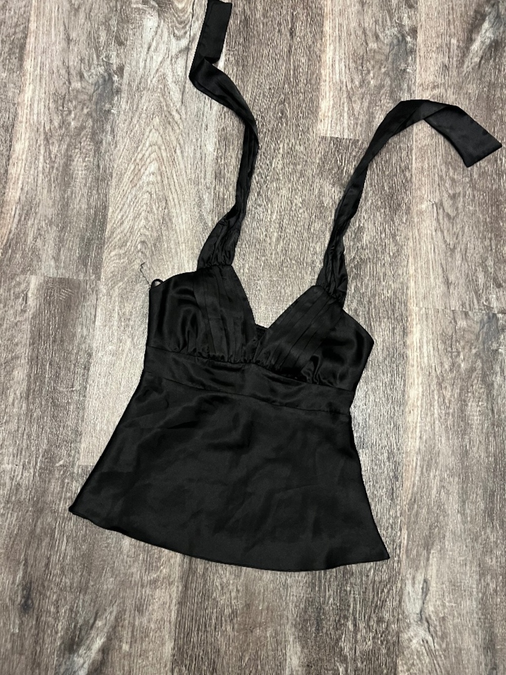 Just Be Satin Halter Top